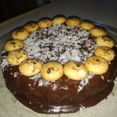 Chocolate freeze cake A picture of Chocolate freeze cake.