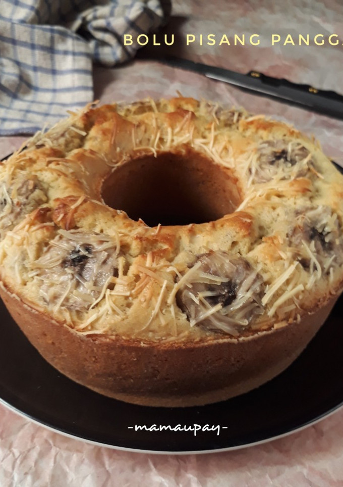 Foto resep Bolu Pisang Panggang #PR_Babananakeik🍌🍌