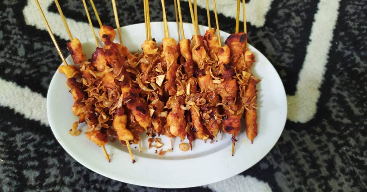 Resep Sate Ayam Asin Pedas A K A Sate Dj Oleh Aulia Rifawani P Cookpad