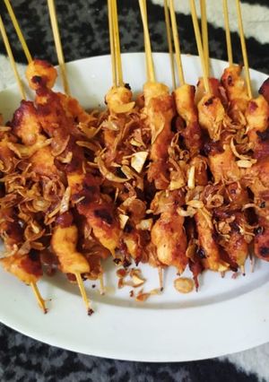 Foto resep Sate ayam asin pedas a.k.a sate dj