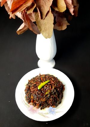 লালশাক ভাজা রেসিপির প্রধান ছবি