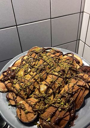 صورة لوصفة بان كيك 🥞🤍