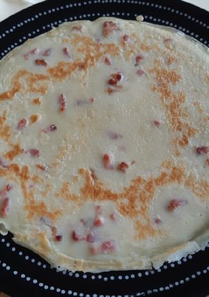 Bacon a palacsintában, fekete áfonya lekvárral 🙂 recept fotója