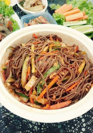 Foto resep 막국수 (Korean Cold Soba Noodle)