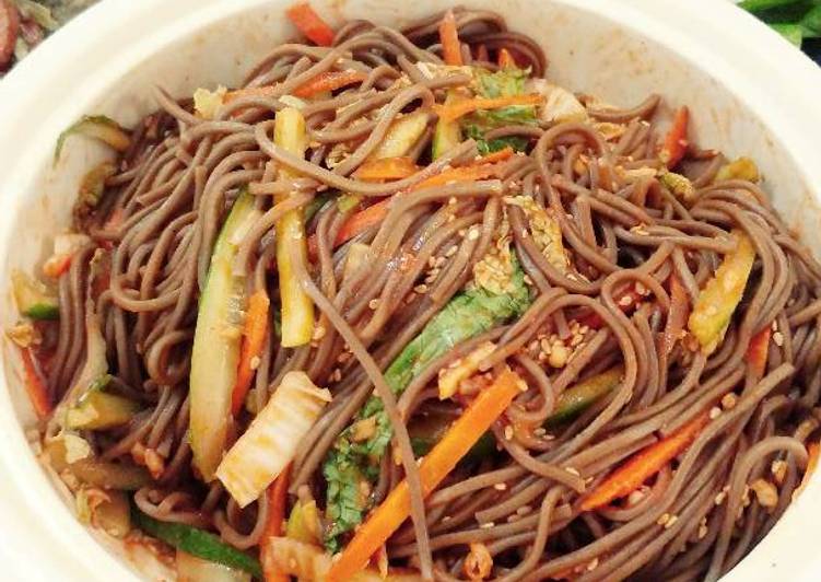 Resep 막국수 (Korean Cold Soba Noodle) Anti Gagal