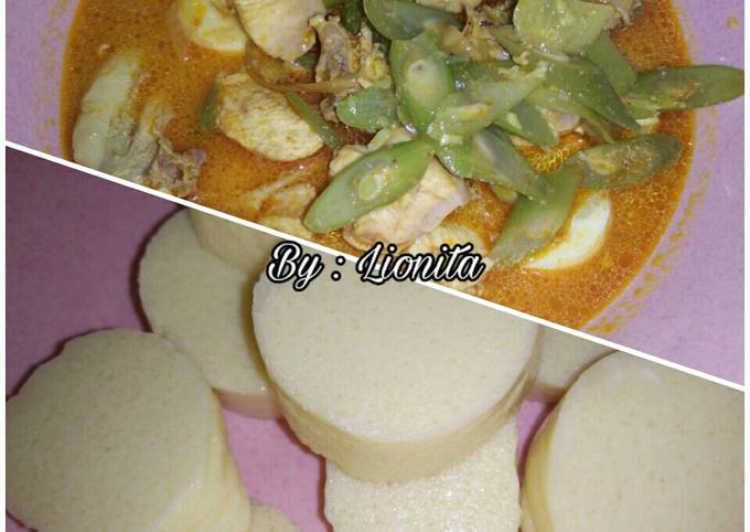 Lontong Kw DEBM (Tanpa Beras Shirataki)