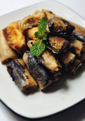 Foto resep 390. Lumpia Pisang Coklat Keju