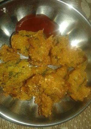 A picture of Rice Fritters.