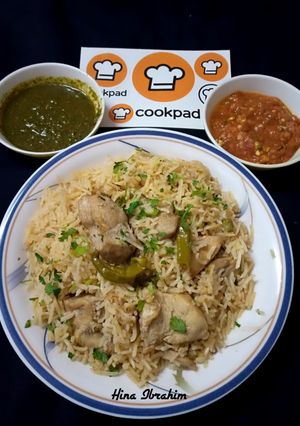 A picture of Punjabi yakhni pulao.