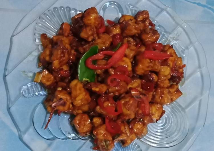 Resep Tempe masak kecap pedas manis yang Enak Banget