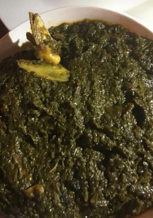 A picture of Atama soup.