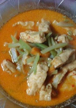 Foto resep Gulai manisa tahu pedas