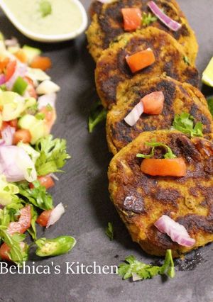 A picture of Kathal Ke Shami Kebab.