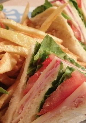 Φωτογραφία της συνταγής Homemade club sandwich!
