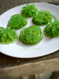 Foto resep Puding Lumut Pandan #4