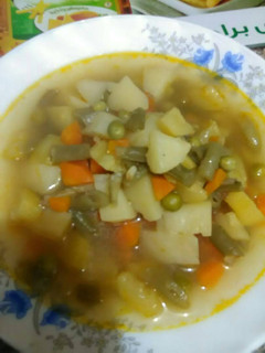 A picture of Vegetable Soup.
