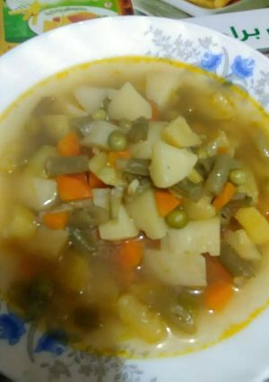 A picture of Vegetable Soup.