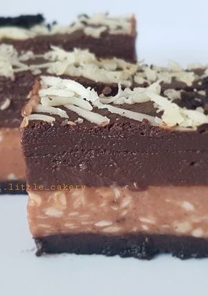 Foto resep Puding triple Choco cheese oreo (no bake)