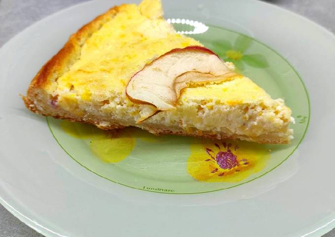 Открытый яблочный пирог в духовке, рецепт с фото — centerforstrategy.ru