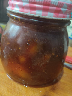 Una foto de Chutney vegano de peras
