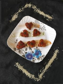 A picture of Veg rice flour cutlet.