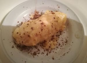 Una foto de Bananos con leche