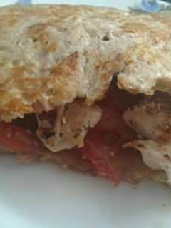 Una foto de Sándwich light sin hidratos