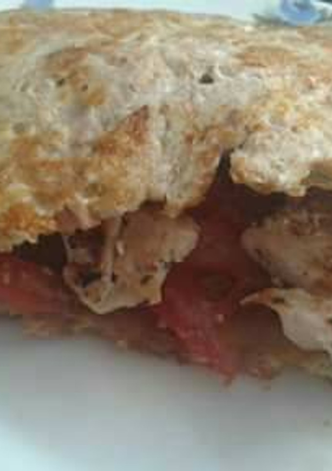 Una foto de Sándwich light sin hidratos
