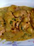 Pechugas de Pollo con Uvas Verdes y Vino