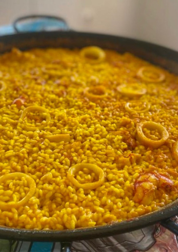Una foto de Arroz del senyoret con truco 🥘