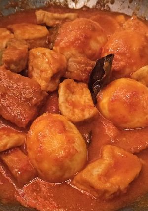 Foto resep Tahu Tempe Telur Bumbu Bali