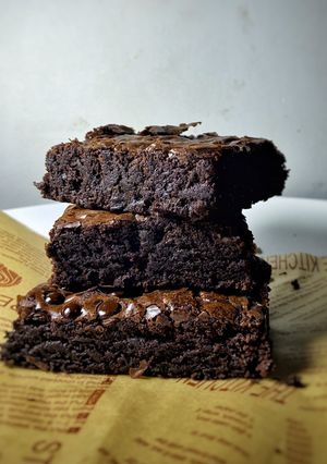 Foto resep Fudge Brownies Chewwy Banget
