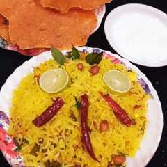 साउथ इंडियन लेमन राइस (South Indian lemon rice recipe in Hindi)-レシピのメイン写真
