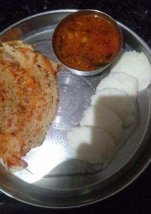 इडली सांभर डोसा रेसिपी मुख्य फोटो