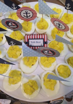 Deviled Eggs-復活節魔鬼蛋❤ 的食譜成品照片
