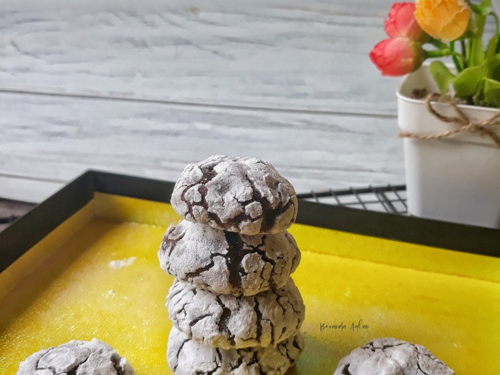 Resep Crinkle Cookies, Menggugah Selera
