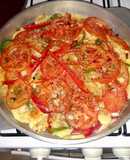 Bifes a la criolla s/salsa (2 pasos)