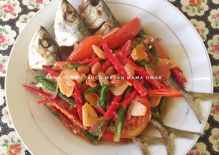 Resep Ikan bumbu tauco medan yang Enak