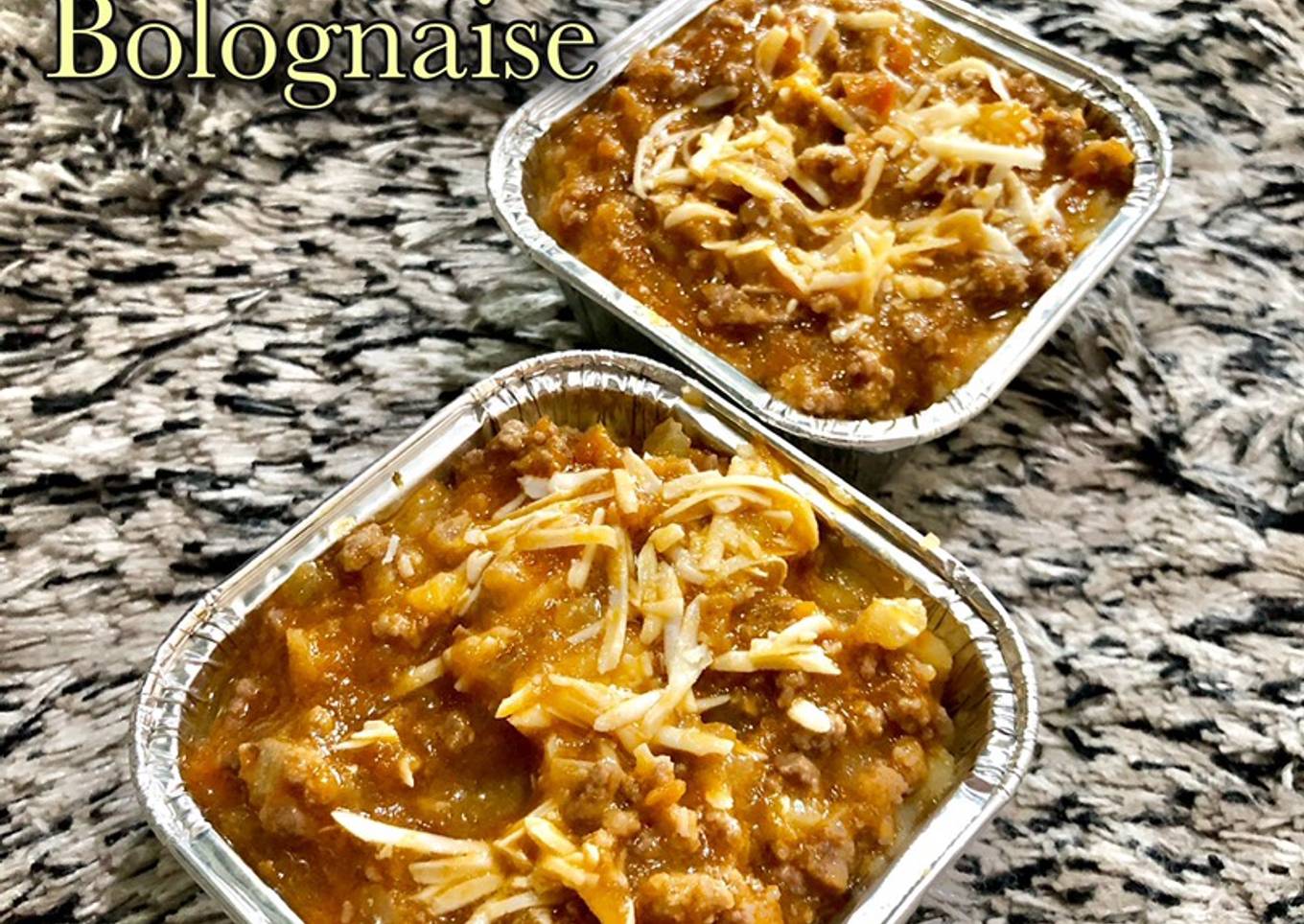 Mpasi 11m+ - Beef Potato Bolognaise