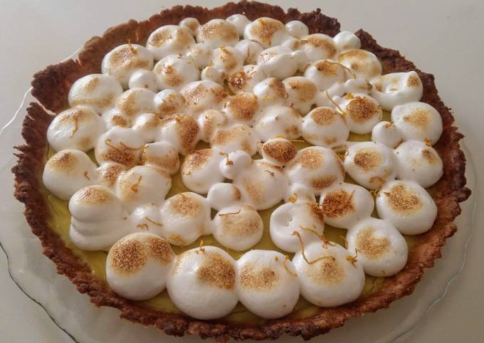 Tarte au citron meringuée (vegan)