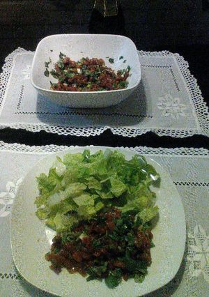 Una foto de Ceviche de cochayuyo