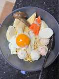 Dry tomyum noodles