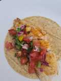 Fish Tacos with Paprika and Pico de Gallo