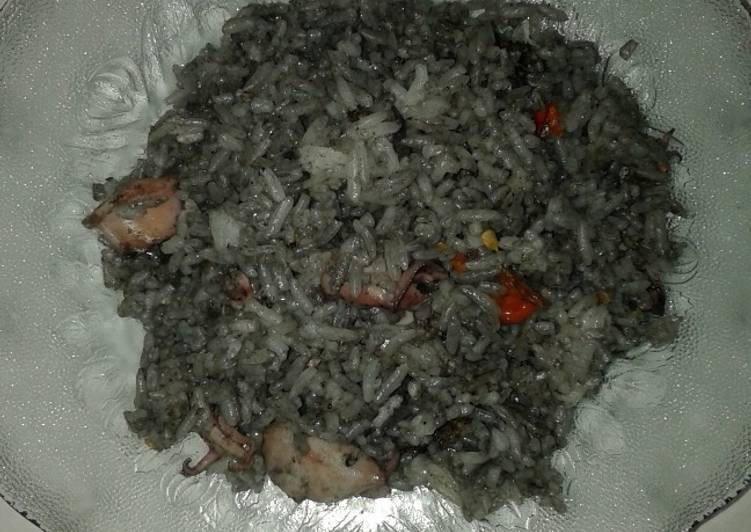8Resep: Nasi goreng cumi hitam yang Nikmat