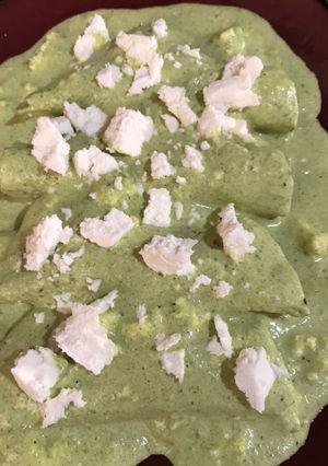 Una foto de Enchiladas zacatecanas