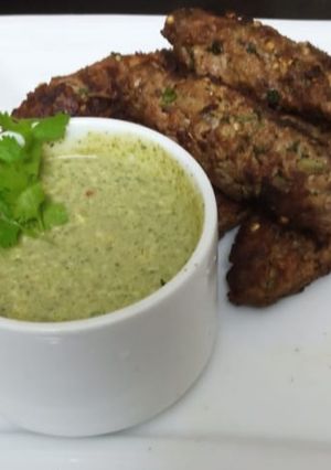 A picture of Mutton tawa kabab 😋😋.