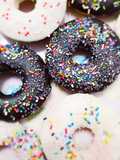 Donuts, donas, sin levadura