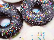 Una foto de donut sin levadura