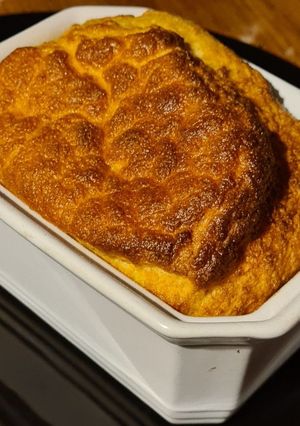 Une photo de Soufflé au saumon