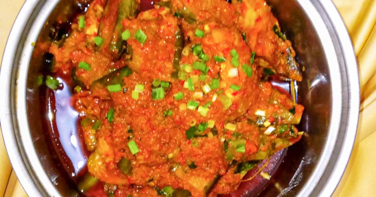 Resep Ayam Terong Rica Rica oleh El Hallie - Cookpad